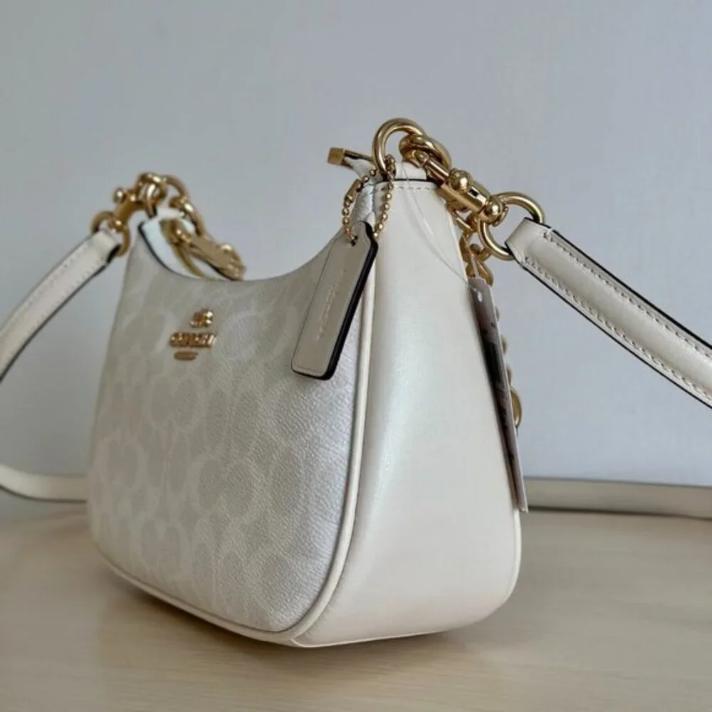 Coach Teri Shoulder Bag In Signature Canvas CA548 - Picture 9 of 9